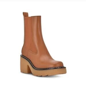 NEW $229 Marc Fisher LTD Fredy Lug Sole Platform Bootie